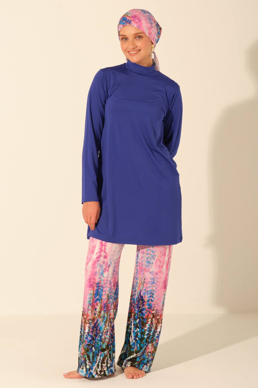 Burkini Tesse Círculos Rosas