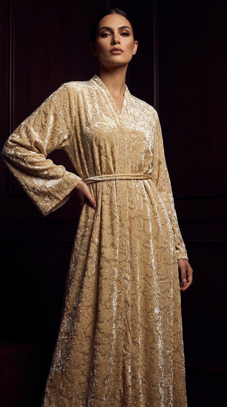 Abaya Tlija Crema