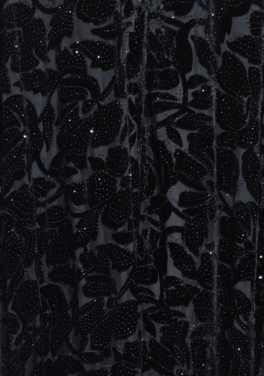Abaya Tlija Negra Luxe