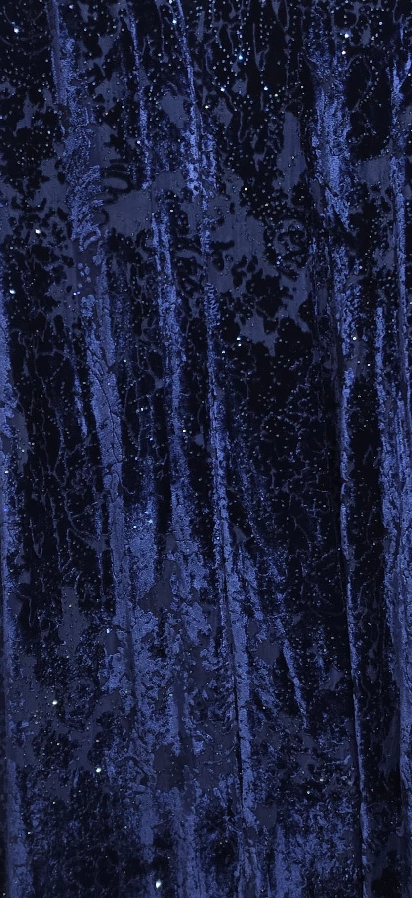 Abaya Tlija azul marino