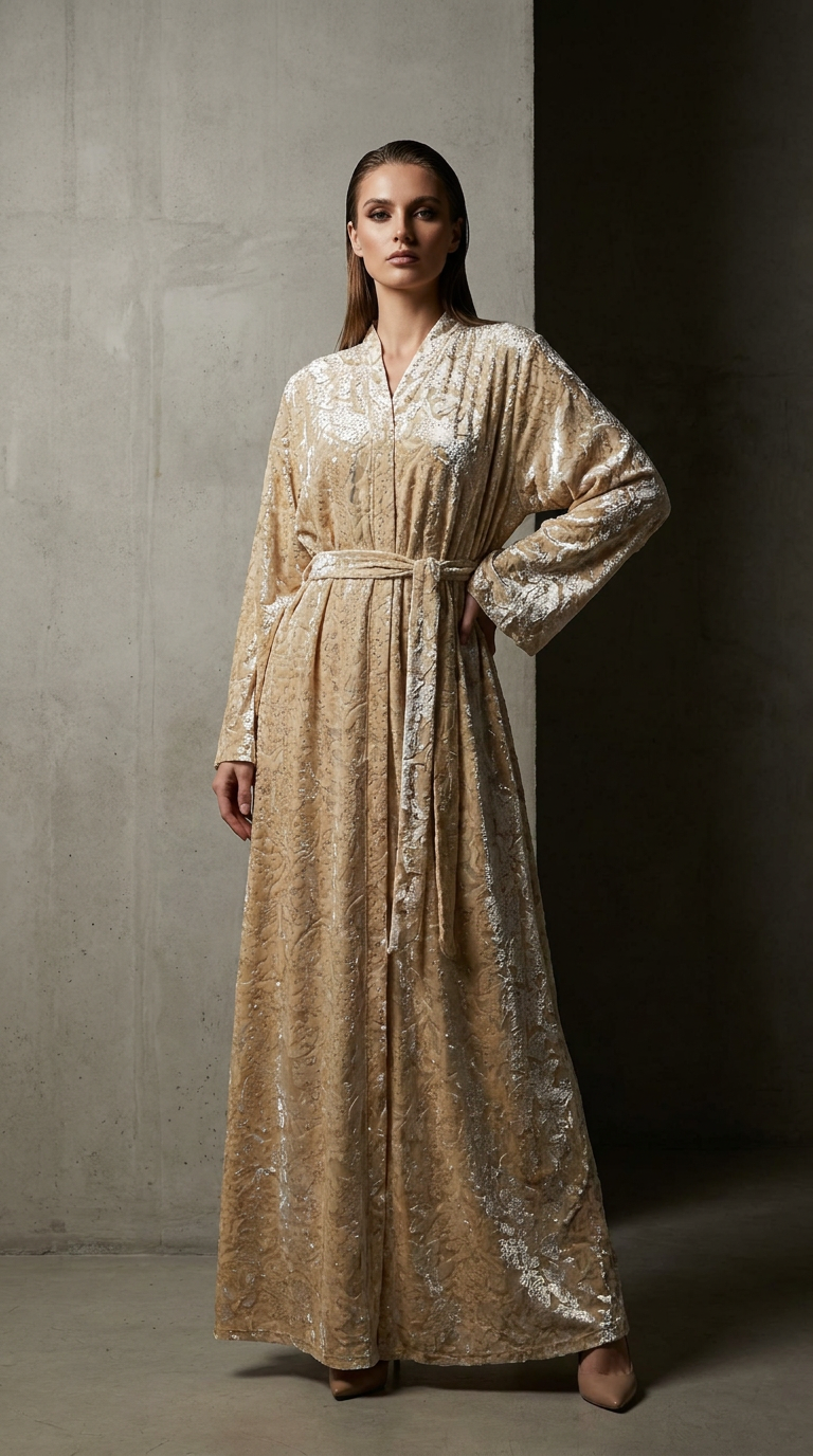 Abaya Tlija Crema