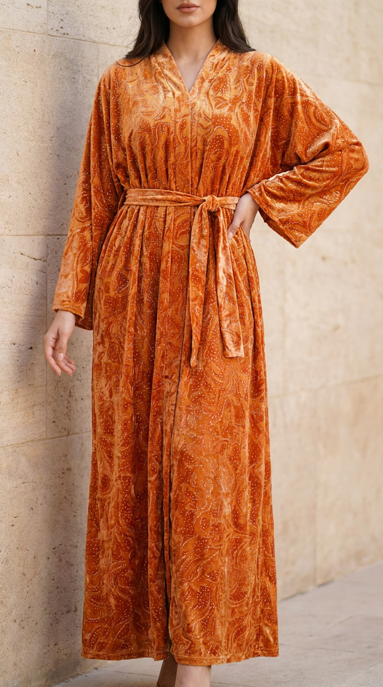 Abaya Tlija Naranja