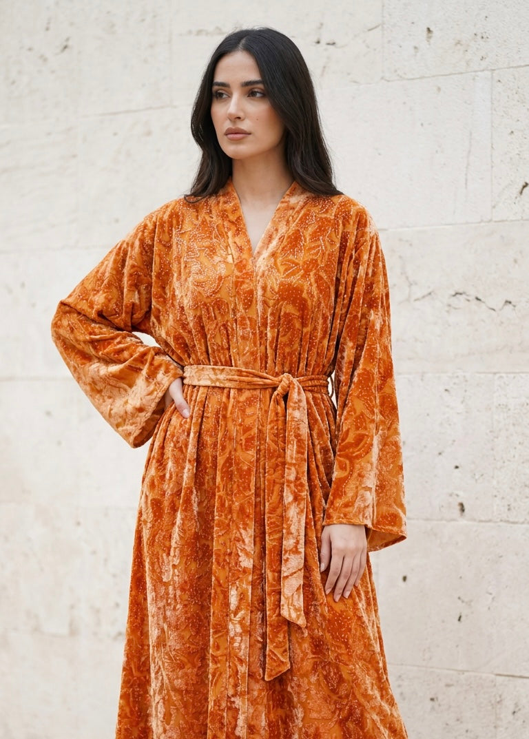 Abaya Tlija Naranja