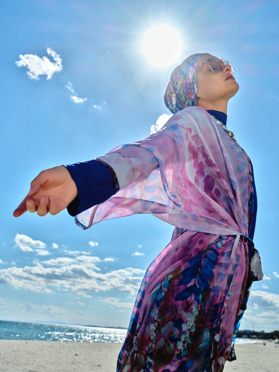 Burkini Tesse Círculos Rosas