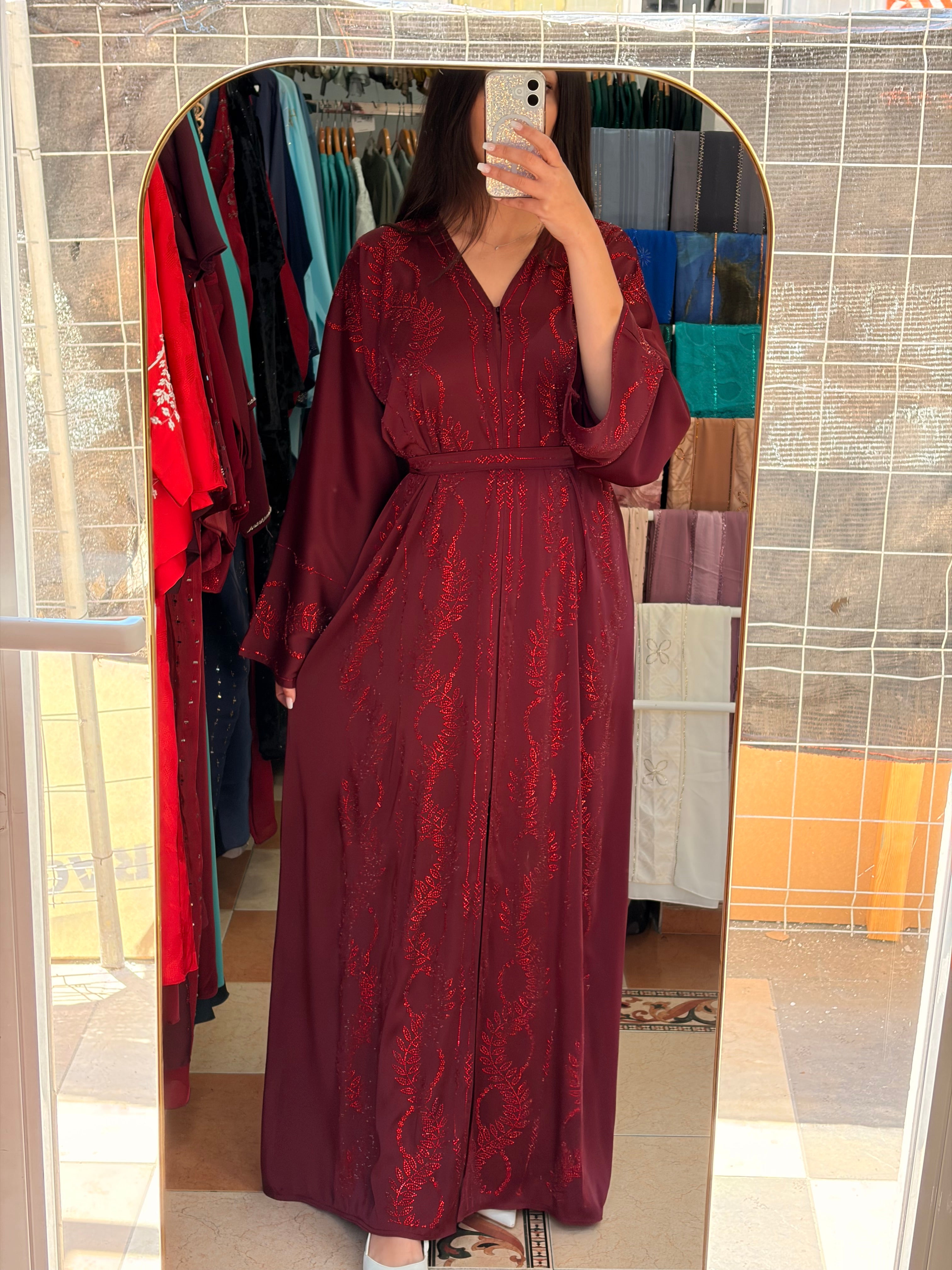 Abaya Dalila Burdeos